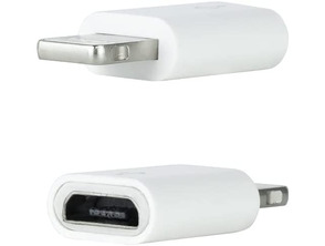 Add to cart Lightning Adapter to White Nanocable Micro USB Lightning Adapter to White Nanocable Micro USB