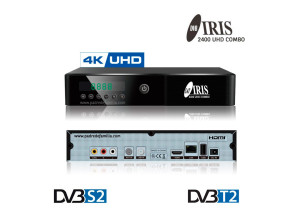 Add to cart Satellite decoder + TDT Iris 2400 UHD Combo Satellite decoder + TDT Iris 2400 UHD Combo