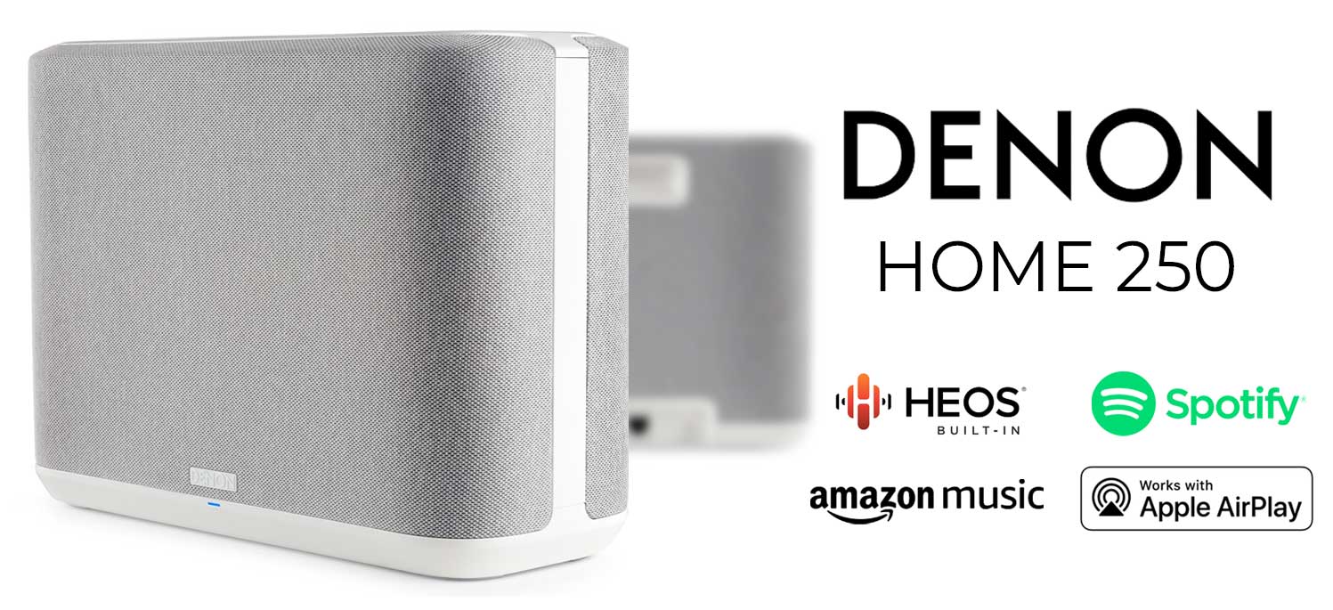 Denon Home 250 White Speaker