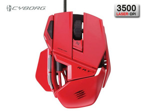 Add to cart MadCatz Cyborg Rat 3 Red MadCatz Cyborg Rat 3 Red