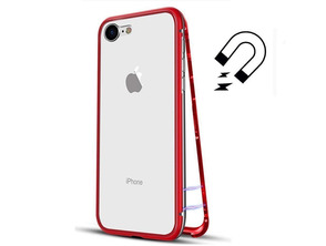 Add to cart Magnetic Case with Tempered Glass iPhone 7/8 Red Magnetic Case with Tempered Glass iPhone 7/8 Red