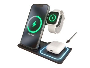 Add to cart Wireless Loader 3 in 1 (15W) Aisens ASCH-15W3WC043-BK Wireless Loader 3 in 1 (15W) Aisens ASCH-15W3WC043-BK