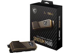 Add to cart MSI Spatial M480 HS M2 SSD 2TB PCIE4 MSI Spatial M480 HS M2 SSD 2TB PCIE4