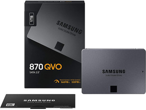 Add to cart SSD 1 TB Hard Disk Samsung 870 QVO SATA 2.5 '' SSD 1 TB Hard Disk Samsung 870 QVO SATA 2.5 ''