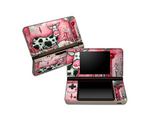 Nintendo DS DSi XL Power A Game Console Hard Carrying Case Dark Pink
