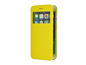 Add to cart Cover for iPhone 6 with lid and window 4.7 " Yellow Cover for iPhone 6 with lid and window 4.7 " Yellow