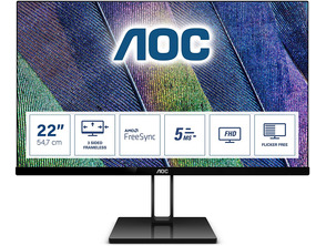 Add to cart AOC 22V2Q 21.5 " Full HD Black Monitor AOC 22V2Q 21.5 " Full HD Black Monitor