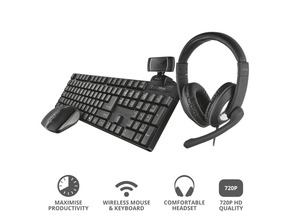 Add to cart Pack 4 in 1 Trust QOBY Home Office Set (Webcam + Keyboard + Mouse + Headphones) Pack 4 in 1 Trust QOBY Home Office Set (Webcam + Keyboard + Mouse + Headphones)