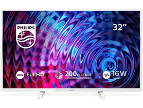 Add to cart Philips 32PFS5603 32 '' FullHD White TV Philips 32PFS5603 32 '' FullHD White TV