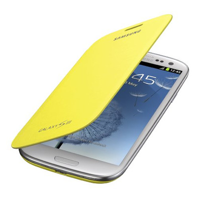 Flip Cover for Samsung Galaxy S III Yellow