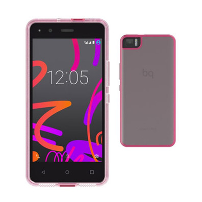 Gummy Case Bq Aquaris M4.5 Lime