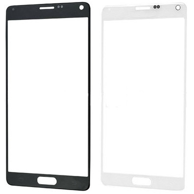 Front Glass for Samsung Galaxy Note 4 White