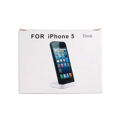 Charging Dock Base for iPhone 5 White