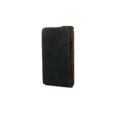 Faux Leather Flip Case for Samsung Galaxy S2/I9100 (Black)