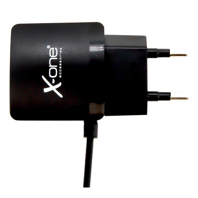 Power Adapter Lightning + USB 2.1 X-One - Black