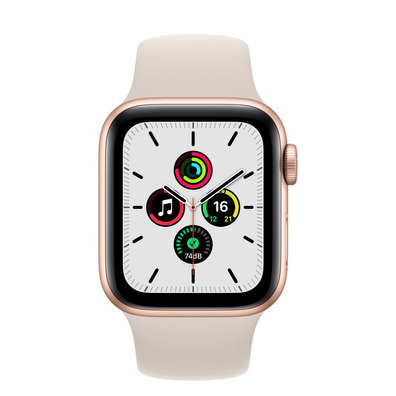 Apple Watch SE 2021 GPS 40mm golden aluminum Correa White Star