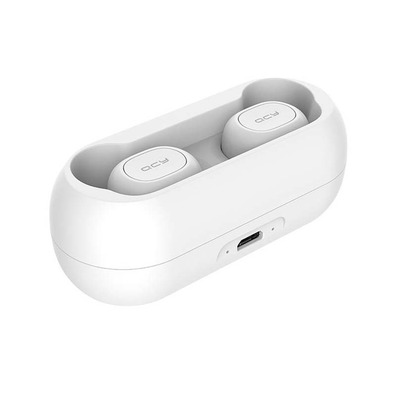 Headphones Bluetooth 5.0 QCY - QS1 White