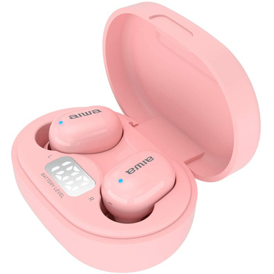 Bluetooth Aiwa EBTW-150PK Pink Headphones