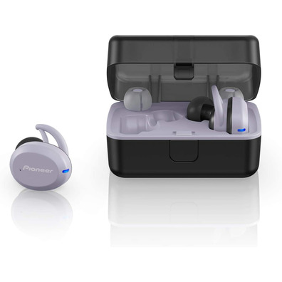 Pioneer SE-E9TW Bluetooth Headphones with Grey Load Case