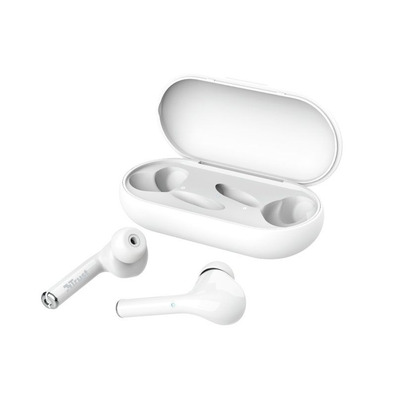 In-Ear Trust Nika Touch White BT5.0 TWS Headphones