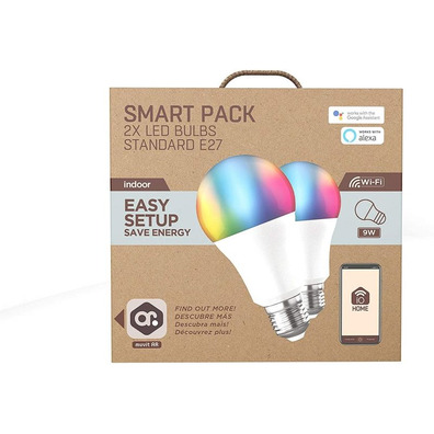 Muvit IO A60 E27 9W 2 Smart Bulb