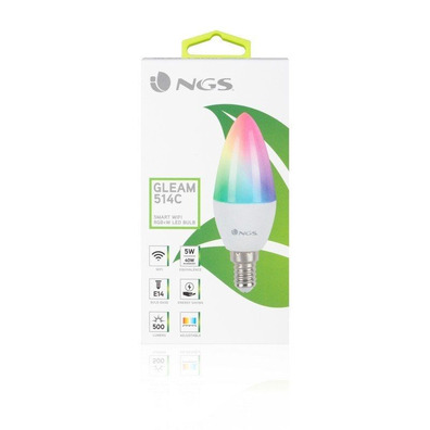 Bulb Smart NGS Smart Wifi LED Gleam 514C E14