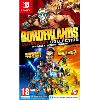 Borderlands Legendary Collection (Code in a Box) Switch