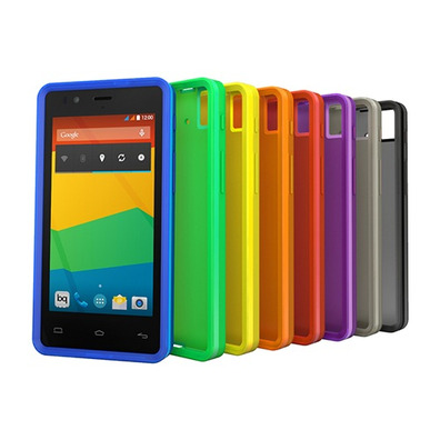 bq Aquaris E5 Gummie Cover Green