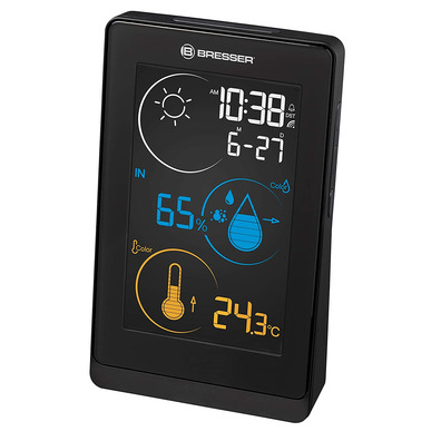 Bresser Colour Weather Station Meteo Life H Black