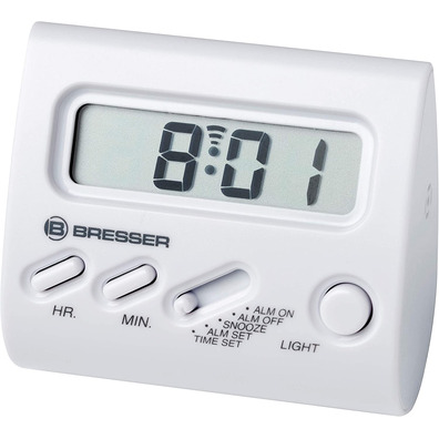 Bresser Waking Yo-Yo White LCD Display