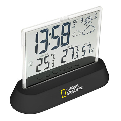 Bresser National Geographic Station Meteo Display Transparent