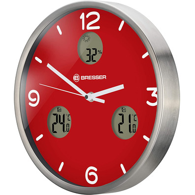 Bresser Weather Watch Mytime IO NX Red