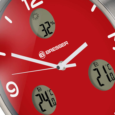 Bresser Weather Watch Mytime IO NX Red