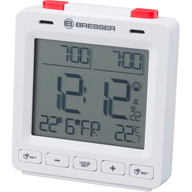 Bresser Weather Alarm Clock Mytime EAS White