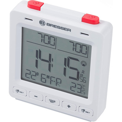 Bresser Weather Alarm Clock Mytime EAS White