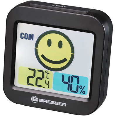 Bresser Temeo Black Hygrometer Thermometer