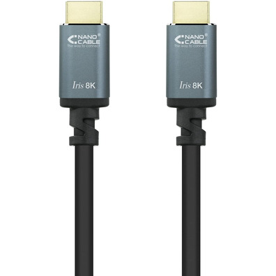 HDMI 2.1 Nanocable Iris 1.5m Black Cable