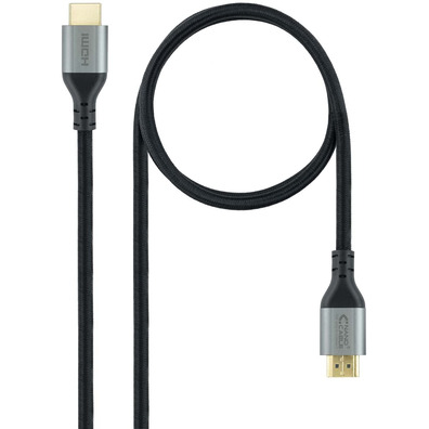 HDMI 2.1 Nanocable Ultra High Speed 1m Black Cable