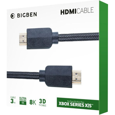 HDMI 3 Metres BigBen (4K/8K) Xbox Series X/S Cable