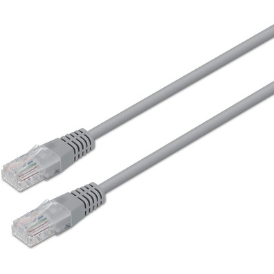 Red RJ45 UTP CAT6 Aisens 15M Grey Cable