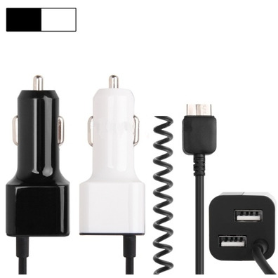 Car Charger for Samsung Galaxy Note 3 Black