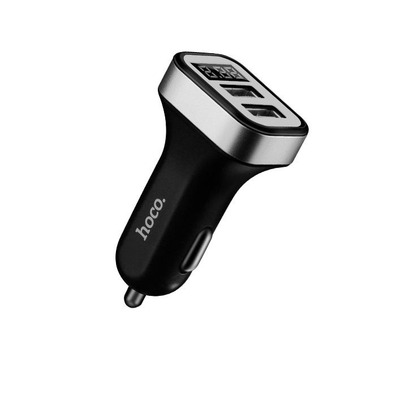 Car charger 2 USB With Led Display Hoco