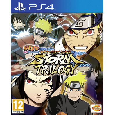 PS4 Slim Console (500GB) Black + Fornite Batch The Last Laughter + Naruto SUNS Trilogy