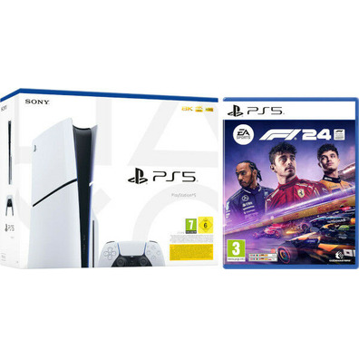 PS5 Slim LIM EDITION + DUALSENSE (1TB) + EA SPORTS F1 24