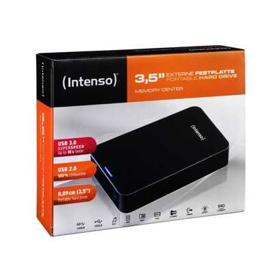 External Hard disk Intenso Memory Center 6 TB 3.5" Black