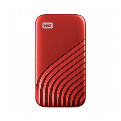 SSD External Hard Disk 1 TB Western Digital My Passport Red