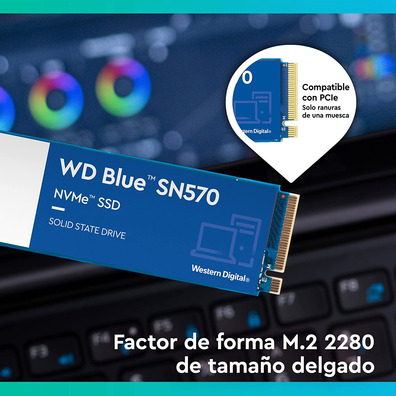 Hard Disk M2 Western Digital Blue 500 GB SN750 NVME PCIE 3