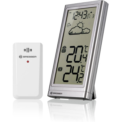 Bresser Meteo Weather Station Plateado