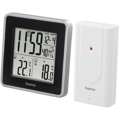 EWS-Enter Black/Silver Weather Station