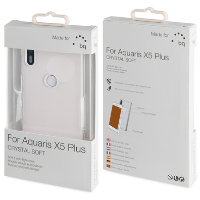 Crystal Soft Clear Aquaris X5 Plus Made For bq